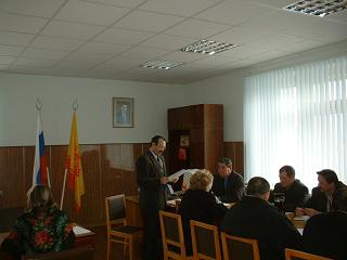 Очередное заседание Козловской районной противопаводковой комиссии.